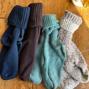 Bundle of Maggie’s Organic Cotton socks LARGE